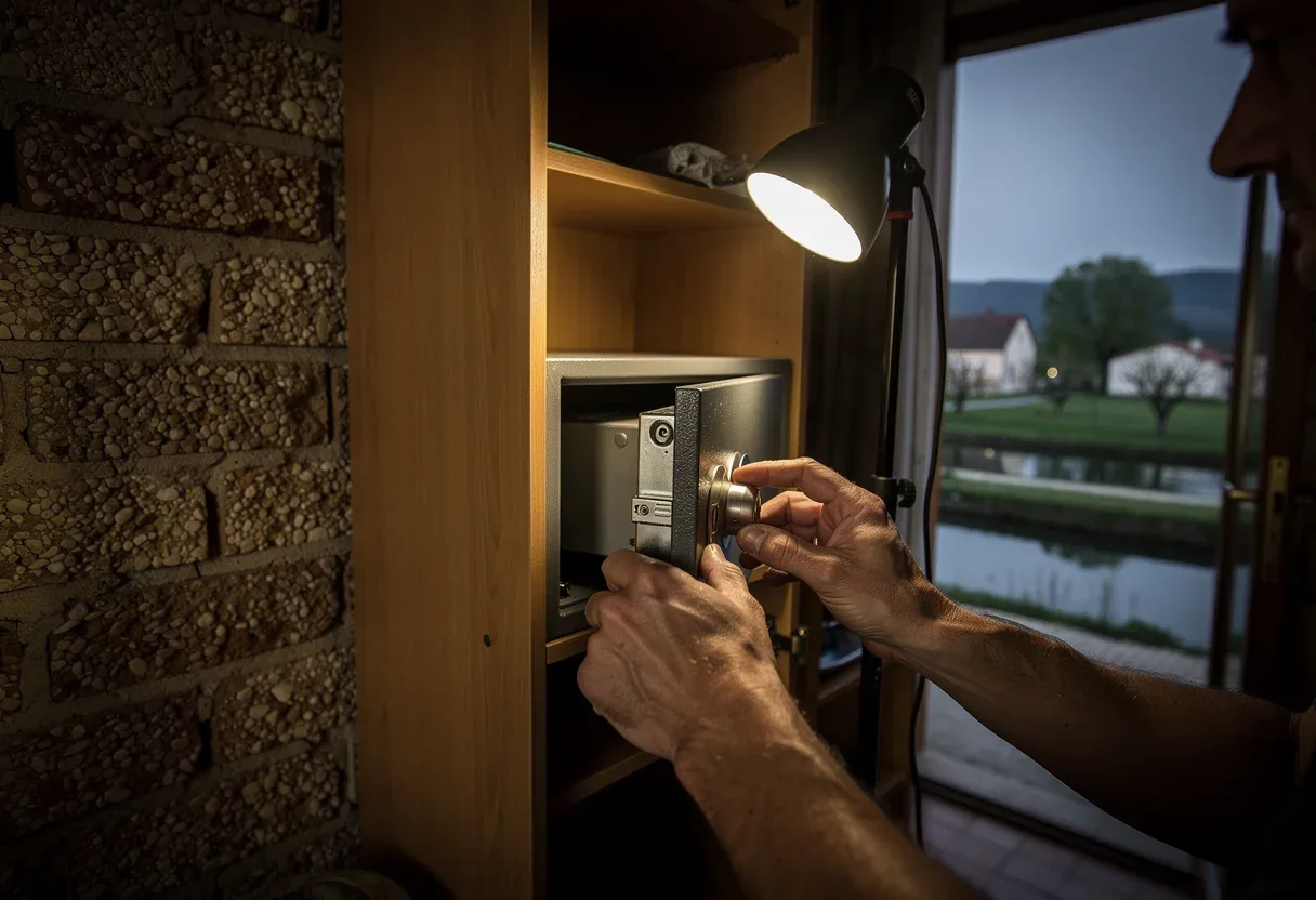 Installation d'un coffre-fort à Le Soler